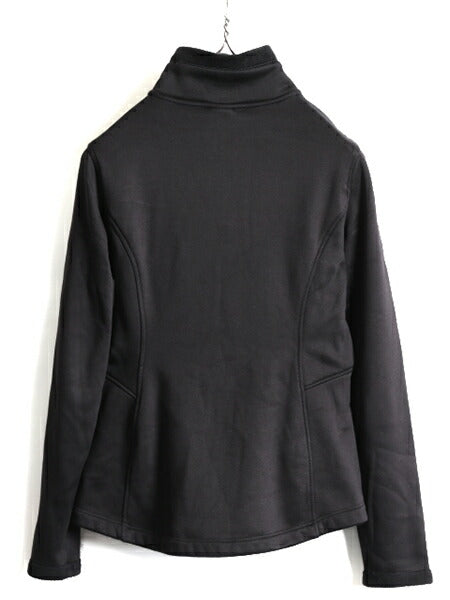 希少サイズ S 人気 黒 ■ ノースフェイス ジャージ ジャケット ( レディース ) 古着 The North Face 裏 フリース スムース素材 トラック