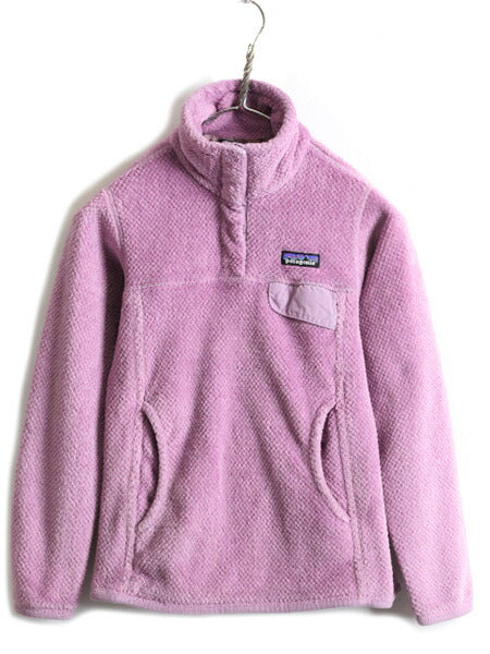 希少サイズ XXS ■ 17年製 パタゴニア リツール スナップT プルオーバー ジャケット ( レディース ) 古着 Patagonia フリース ジャンパー