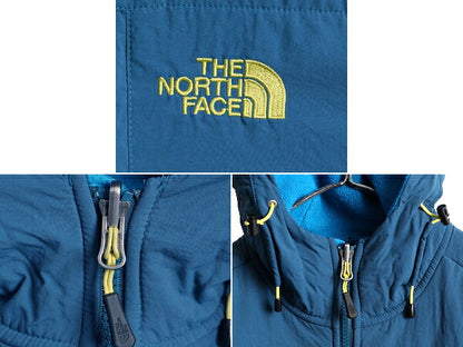 希少サイズ S ■ ノースフェイス フード付き デナリ ジャケット レディース / 古着 The North Face フリース ブルゾン ジャンパー 2トーン