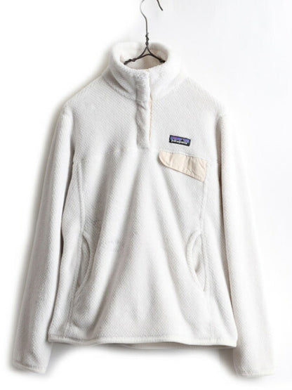 14年製 ■ パタゴニア リツール スナップT プルオーバー ジャケット ( レディース M ) 古着 Patagonia フリース ブルゾン ジャンパー ボア