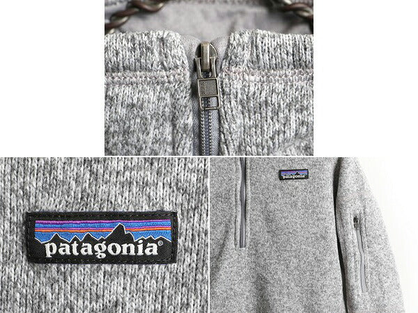 希少サイズ S ■ 16年製 パタゴニア ベターセーター 1/4 ジップネック ( レディース ) フリース ジャケット Patagonia プルオーバー 杢灰