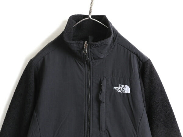 希少サイズ S 人気 黒 ■ ノースフェイス デナリ ジャケット ( レディース ) 古着 The North Face DENALI フルジップ フリース アウトドア