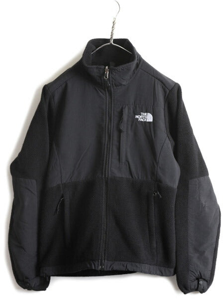 希少サイズ S 人気 黒 ■ ノースフェイス デナリ ジャケット ( レディース ) 古着 The North Face DENALI フルジップ フリース アウトドア