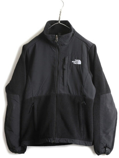 希少サイズ S 人気 黒 ■ ノースフェイス デナリ ジャケット ( レディース ) 古着 The North Face DENALI フルジップ フリース アウトドア
