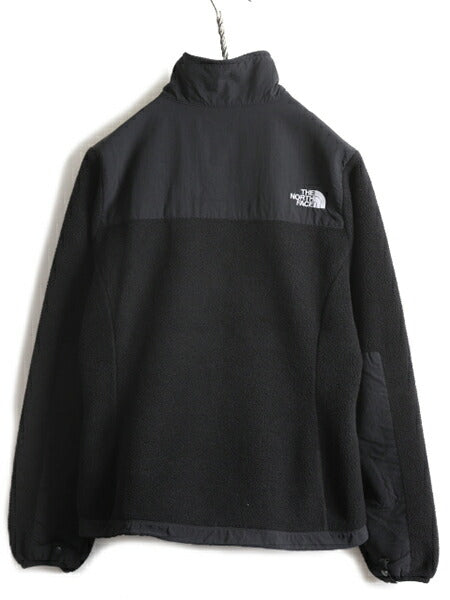 希少サイズ S 人気 黒 ■ ノースフェイス デナリ ジャケット ( レディース ) 古着 The North Face DENALI フルジップ フリース アウトドア