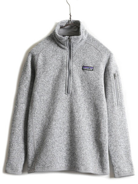 希少サイズ XS ■ 18年製 パタゴニア ベターセーター 1/4 ジップネック ( レディース ) フリース ジャケット Patagonia プルオーバー 杢灰