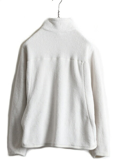 14年製 ■ パタゴニア リツール スナップT プルオーバー ジャケット レディース M / Patagonia フリース ボア ブルゾン ジャンパー パイル