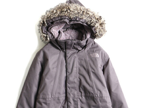 US企画 ガールズ L レディース S 程■ ノースフェイス アークティック スワール ダウン ジャケット The North Face コート DRYVENT フード