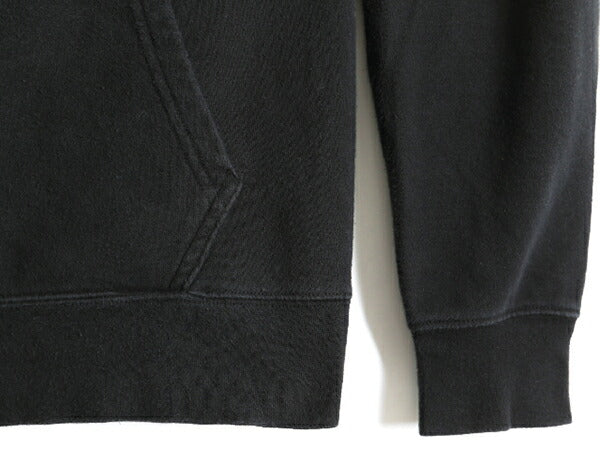 2018 オリンピック 人気 黒 ■ ノースフェイス 国旗 プリント スウェット フード パーカー レディース M / The North Face 裏起毛 スエット
