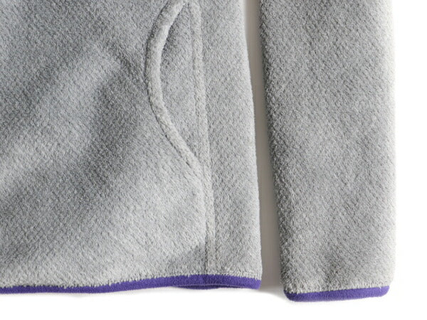 希少サイズ S ■ 15年製 パタゴニア リツール スナップT プルオーバー ジャケット レディース / Patagonia フリース ボア ブルゾン グレー