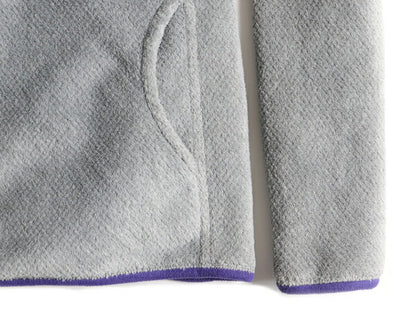 希少サイズ S ■ 15年製 パタゴニア リツール スナップT プルオーバー ジャケット レディース / Patagonia フリース ボア ブルゾン グレー