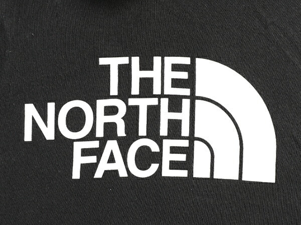■ ノースフェイス プリント スウェット フード パーカー ( レディース M ) The North Face トレーナー プルオーバー 裏起毛 アウトドア 黒