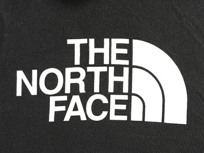 ■ ノースフェイス プリント スウェット フード パーカー ( レディース M ) The North Face トレーナー プルオーバー 裏起毛 アウトドア 黒