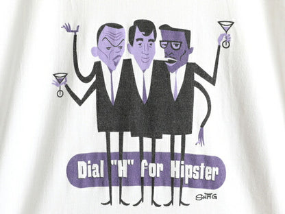 90s USA製 ★ SHAG アート プリント 半袖 Tシャツ メンズ XL / 古着 90年代 オールド ポップ 絵画 芸術 イラスト ヘビーウェイト 当時物 白