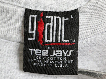 90s USA製 ★ バットマン 両面 プリント Tシャツ メンズ XS レディース S 程/ 90年代 オールド BATMAN オフィシャル GIANT ヒーロー 当時物