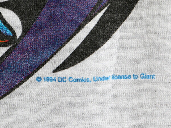 90s USA製 ★ バットマン 両面 プリント Tシャツ メンズ XS レディース S 程/ 90年代 オールド BATMAN オフィシャル GIANT ヒーロー 当時物