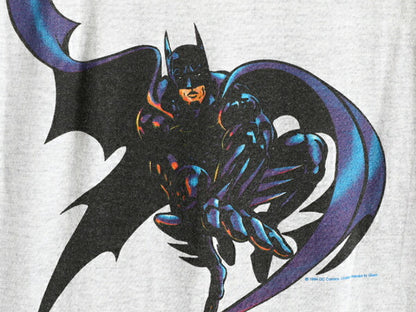 90s USA製 ★ バットマン 両面 プリント Tシャツ メンズ XS レディース S 程/ 90年代 オールド BATMAN オフィシャル GIANT ヒーロー 当時物