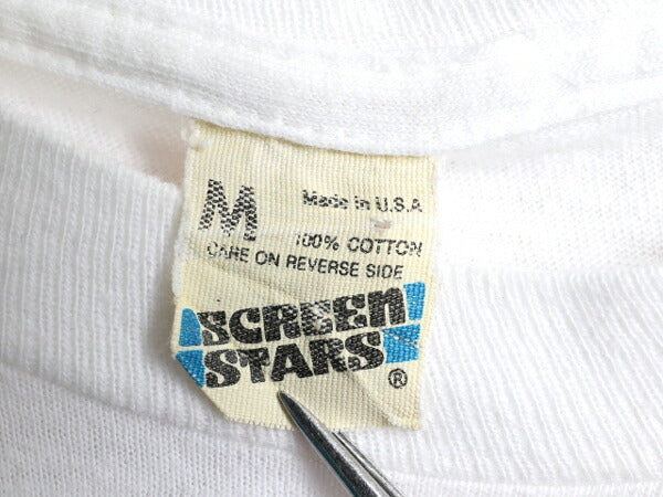 80s USA製 ★ トロール プリント Tシャツ M 小さめ メンズ XS レディース S 程 80年代 ビンテージ キャラクター シングルステッチ イラスト