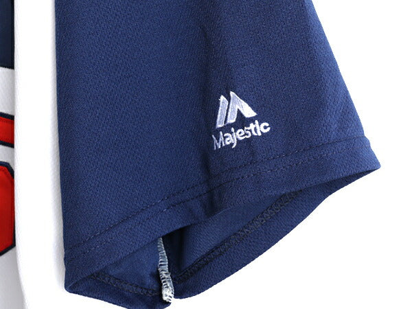 WBC アメリカ 代表 大きいサイズ XL 程■ 2017 オフィシャル Majestic ワールドベースボールクラシック ベースボール シャツ メンズ 限定品
