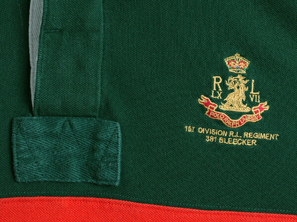 ■ ポロ ラルフローレン 鹿の子 半袖 ポロシャツ メンズ M / 古着 POLO 半袖シャツ ラガーシャツ タイプ ラグビー シャツ カスタムフィット