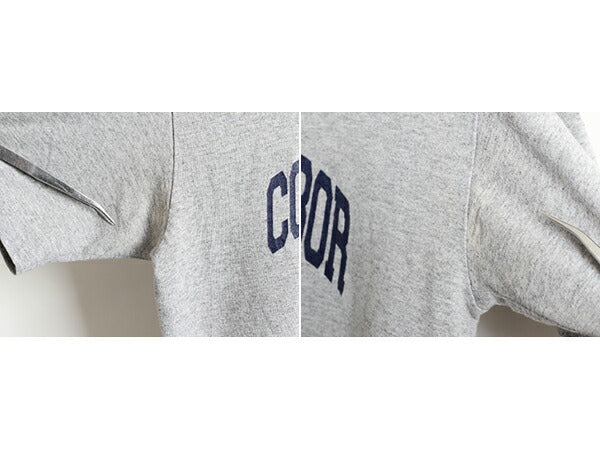 00s ボーイズ XL メンズ S 程■ ナイキ センター スウッシュ 3段 プリント 半袖 Tシャツ/ 古着 00年代 オールド NIKE 霜降り グレー 杢灰