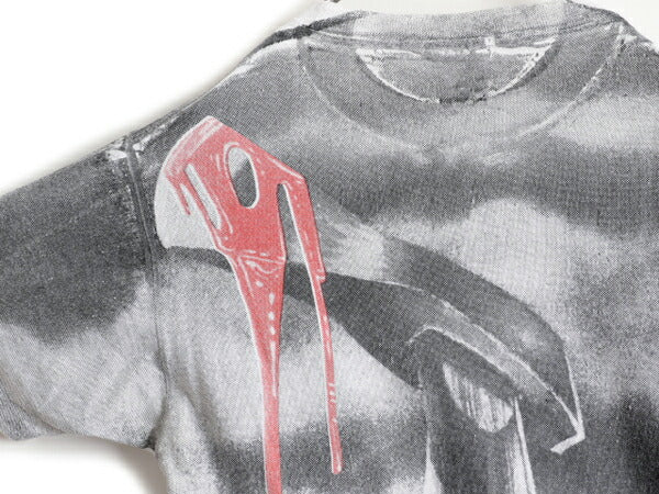 90s ★ アイアンメイデン オールオーバー プリント Tシャツ メンズ L / 90年代 IRON MAIDEN オフィシャル 当時物 バンド シングルステッチ