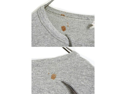 60s ビンテージ ★ チャンピオン プロダクツ 4段 染込み プリント Tシャツ メンズ L Champion USA製 カレッジ 霜降りグレー 杢灰 カプセル