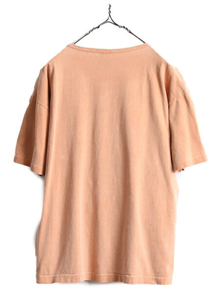 90s USA製 カスタムメイド ■ ひまわり アート プリント 半袖 Tシャツ レディース L / 古着 90年代 オールド イラスト シングルステッチ 花
