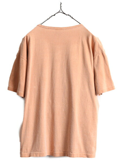 90s USA製 カスタムメイド ■ ひまわり アート プリント 半袖 Tシャツ レディース L / 古着 90年代 オールド イラスト シングルステッチ 花