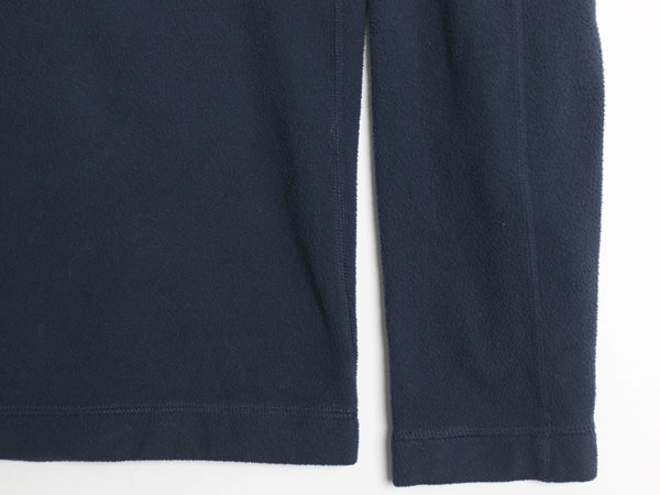 パタゴニア マイクロD ハーフジップ フリース プルオーバー メンズ S 20年製 アウトドア ロンT 長袖 Tシャツ ハイネック インナー ネイビー