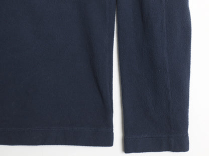 パタゴニア マイクロD ハーフジップ フリース プルオーバー メンズ S 20年製 アウトドア ロンT 長袖 Tシャツ ハイネック インナー ネイビー