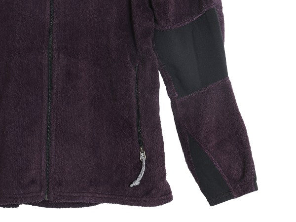 90s USA製 パタゴニア R2 フリース ジャケット レディース M 99年製 オールド アウトドア フルジップ ジャンパー パイル レギュレーター 紫