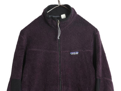 90s USA製 パタゴニア R2 フリース ジャケット レディース M 99年製 オールド アウトドア フルジップ ジャンパー パイル レギュレーター 紫