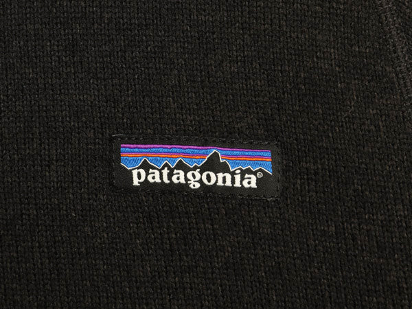 パタゴニア ベターセーター ハーフジップ レディース M 17年製 アウトドア 裏起毛 セーター フリース プルオーバー ジャケット ブルゾン 黒