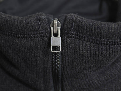 パタゴニア ベターセーター ハーフジップ レディース M 17年製 アウトドア 裏起毛 セーター フリース プルオーバー ジャケット ブルゾン 黒