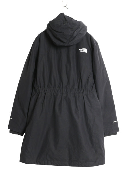 US企画 ノースフェイス アークティック ダウン ロング コート レディース L / DRYVENT パーカー ジャケット 550フィル ジャンパー ブラック
