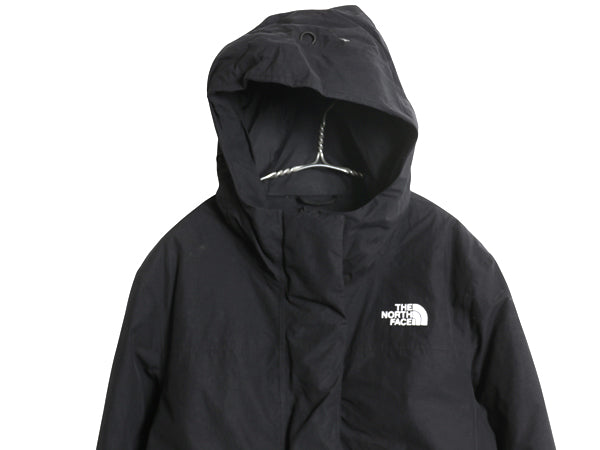 US企画 ノースフェイス アークティック ダウン ロング コート レディース L / DRYVENT パーカー ジャケット 550フィル ジャンパー ブラック
