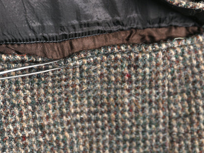 デッドストック 80s USA製 ハリスツイード テーラード ジャケット メンズ L 程/ ヴィンテージ ブレザー ツイード ウール トラッド シンプル