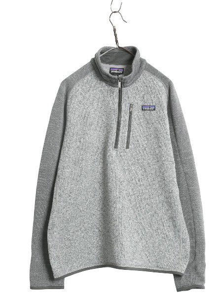 パタゴニア ベターセーター ハーフジップ メンズ L / 古着 15年製 アウトドア フリース セーター 裏起毛 プルオーバー ジャケット ツートン