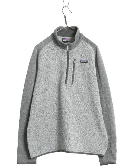 パタゴニア ベターセーター ハーフジップ メンズ L / 古着 15年製 アウトドア フリース セーター 裏起毛 プルオーバー ジャケット ツートン
