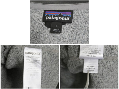 パタゴニア ベターセーター ハーフジップ メンズ L / 古着 15年製 アウトドア フリース セーター 裏起毛 プルオーバー ジャケット ツートン
