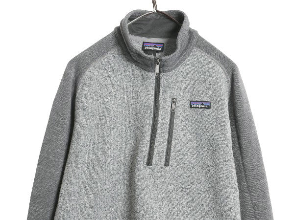 パタゴニア ベターセーター ハーフジップ メンズ L / 古着 15年製 アウトドア フリース セーター 裏起毛 プルオーバー ジャケット ツートン