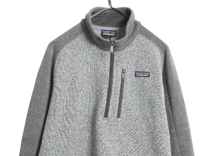 パタゴニア ベターセーター ハーフジップ メンズ L / 古着 15年製 アウトドア フリース セーター 裏起毛 プルオーバー ジャケット ツートン