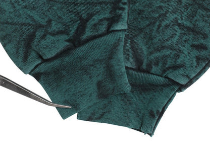 90s USA製 ネイティブ 刺繍 スウェット メンズ L / オールド シンボル グラフィック トレーナー ケミカルウォッシュ ヘビーウェイト 裏起毛