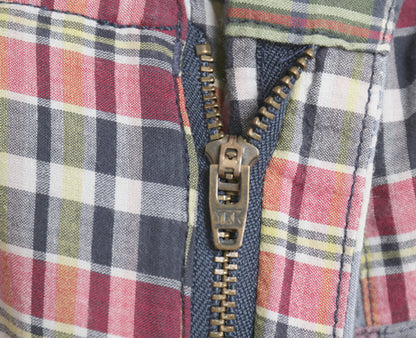 ポロ ラルフローレン パッチワーク ショートパンツ メンズ L / マドラス チェック ショーツ 短パン コットン イージーパンツ ノータック 