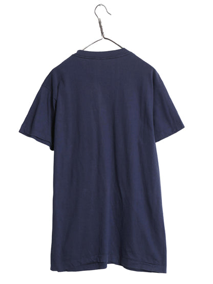 80s USA製 フルーツオブザルーム ポケット付き 無地 半袖 Tシャツ メンズ XL / ヴィンテージ ポケT 耳付き シングルステッチ 大きいサイズ 