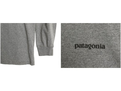 パタゴニア 両面 プリント 長袖 Tシャツ メンズ M 18年製 アウトドア ロンT ロングスリーブ フライング フィッシュ グラフィック イラスト