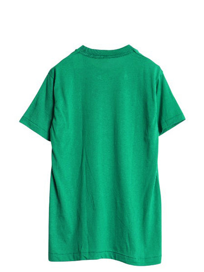 デッドストック 80s USA製 フルーツオブザルーム ポケット付き 無地 半袖 Tシャツ メンズ M / ヴィンテージ シングルステッチ ポケT 耳付き
