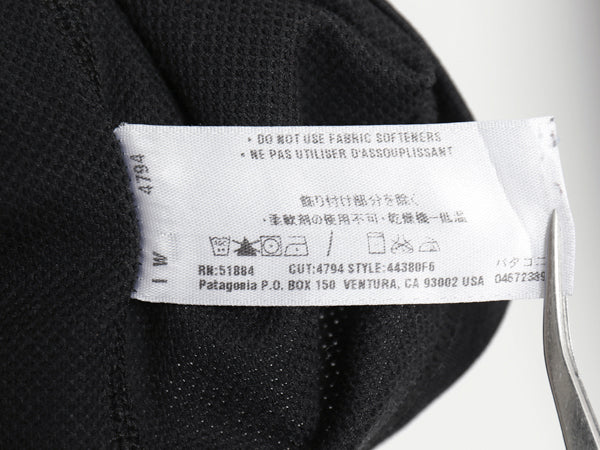 パタゴニア キャプリーン 3 ヘンリーネック 長袖 Tシャツ メンズ L / 06年製 アウトドア ストレッチ ロンT アンダーシャツ カットソー 黒