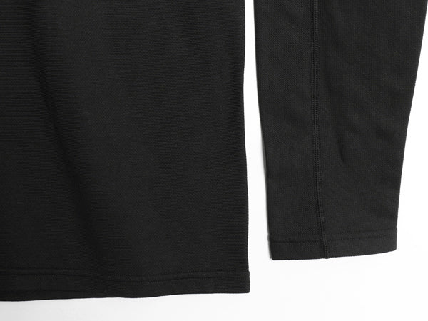 パタゴニア キャプリーン 3 ヘンリーネック 長袖 Tシャツ メンズ L / 06年製 アウトドア ストレッチ ロンT アンダーシャツ カットソー 黒